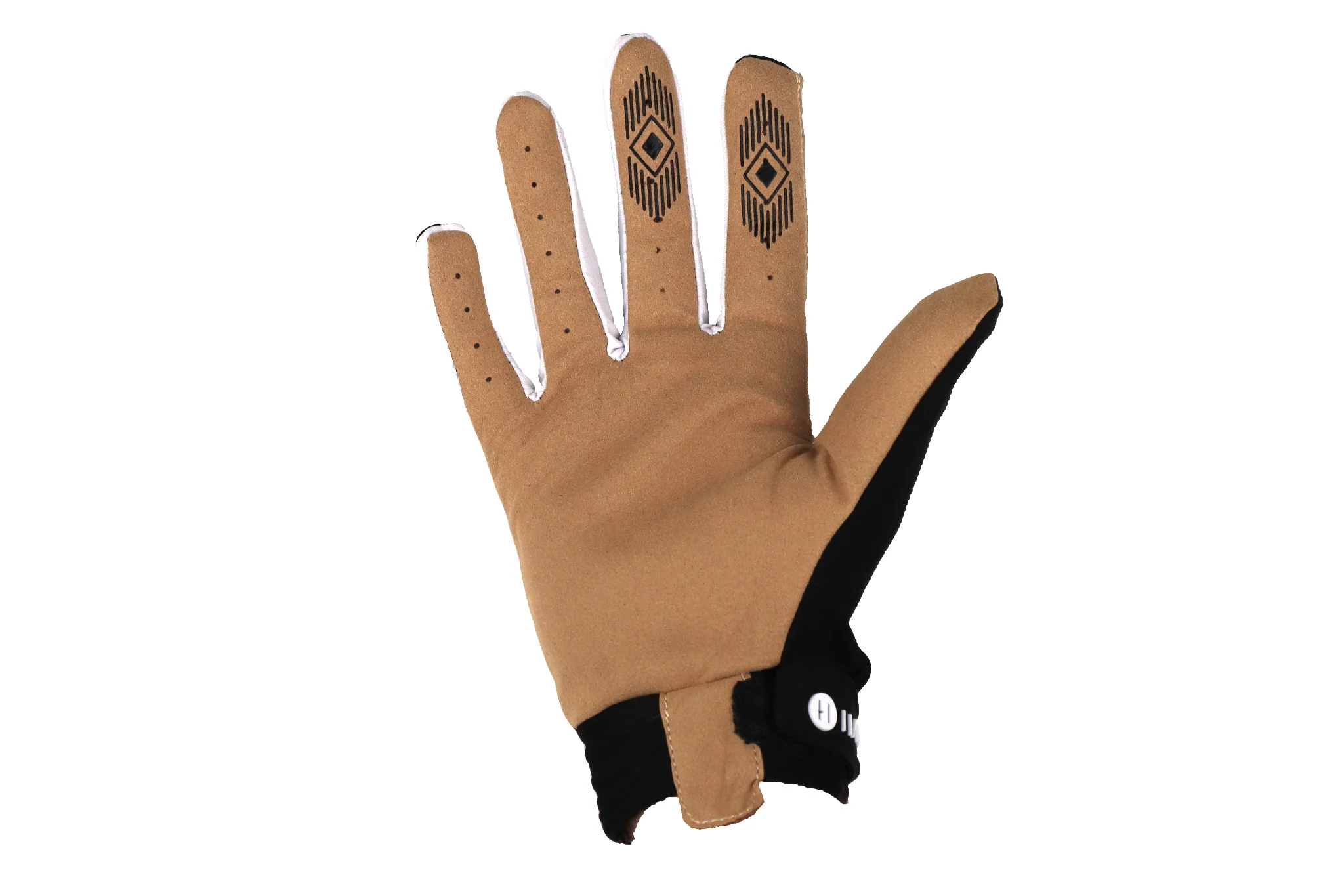Tan and Black Gloves - Image 2
